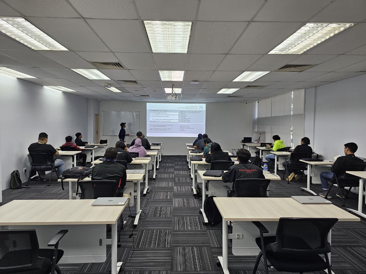 Classroom lecture session