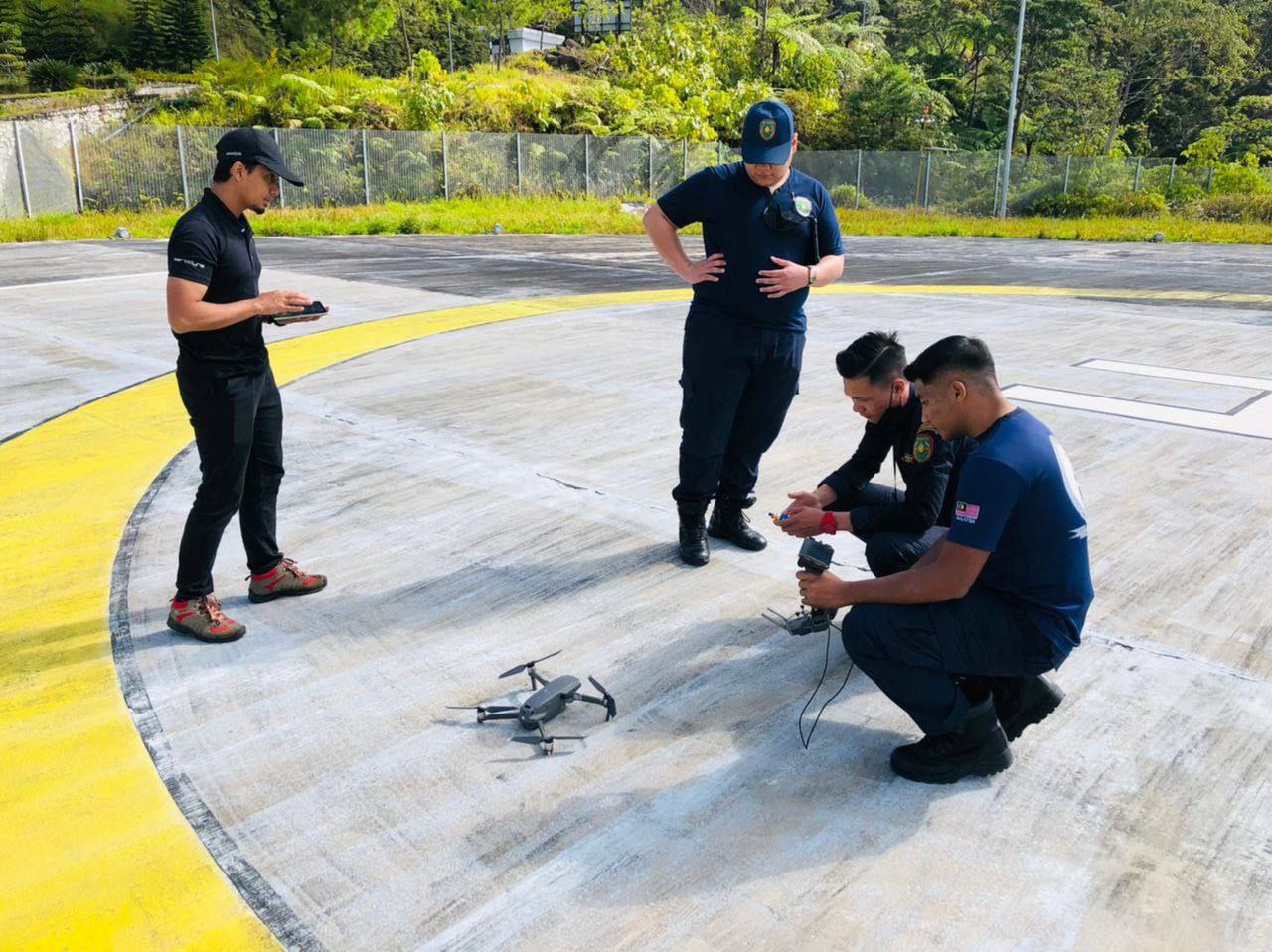 Ground handling drill